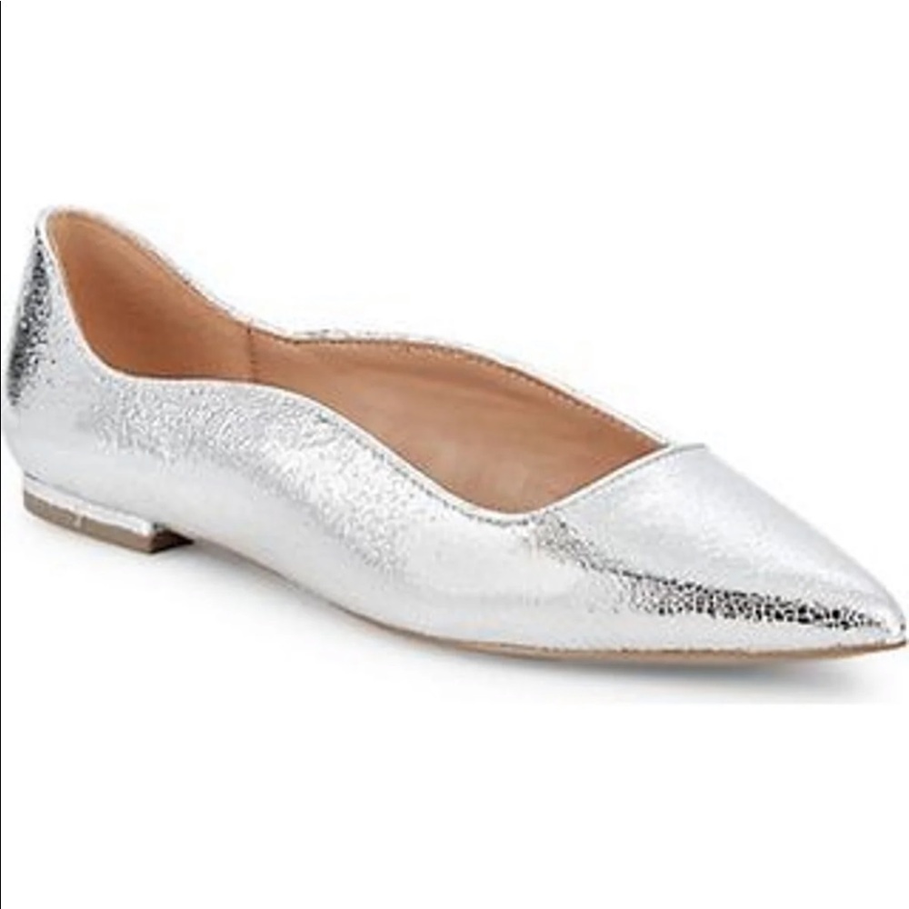 Nikita Crinkle Mettalic Flats